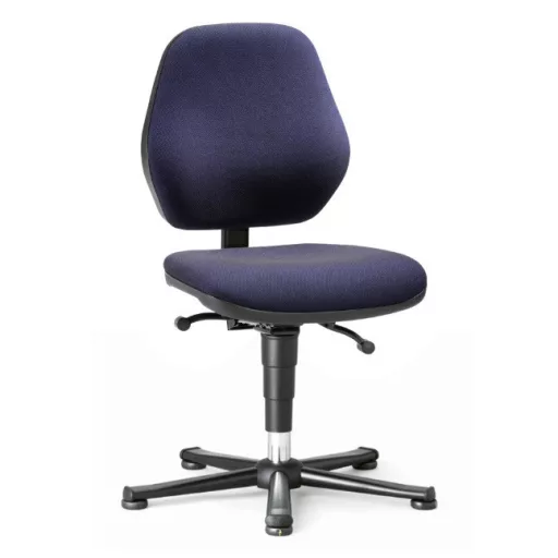 Bimos Basic ESD 1 fix talpas laborszék - Állandó érintkezésű - Kék szövet