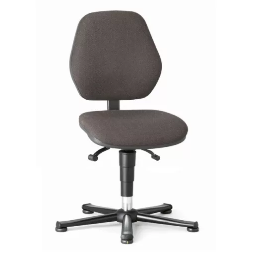 Bimos Basic ESD 1 fix talpas laborszék - Állandó érintkezésű - Szürke szövet