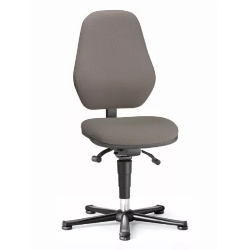 Bimos Basic ESD 1 fix talpas laborszék - Szinkron mechanika - Szürke szövet