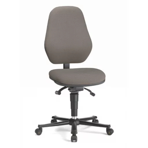 Bimos Basic ESD 2 görgős laborszék - Szinkron mechanika - Szürke szövet