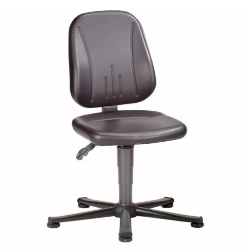 Bimos Unitec 1 ESD fix talpas laborszék - fekete műbőr